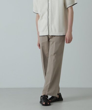 AB.コットン／ラミーネップシャンブレーパンツ(セットアップ可)