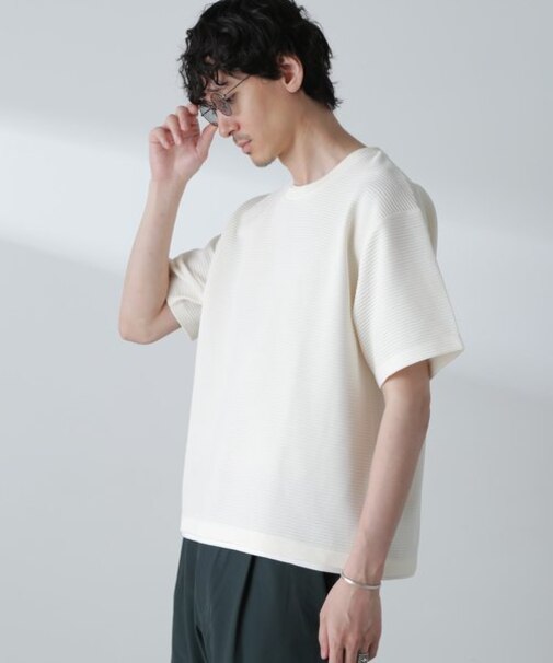 ガーターフェイクレイヤードTシャツ 半袖