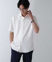 「N SHIRTS」AQUA RHYTHM(R)鹿の子シャツ 半袖