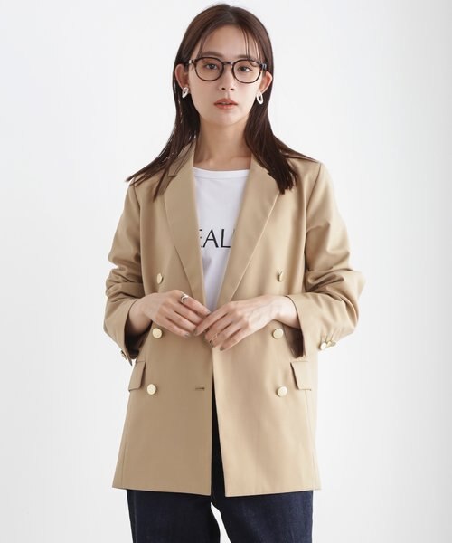 24aw 新品 saby ダブル ブレステッド ブレザー ジャケット 2 (M) 24aw 新品 saby ダブル ブレステッド ブレザー ジャケット 2 (M)