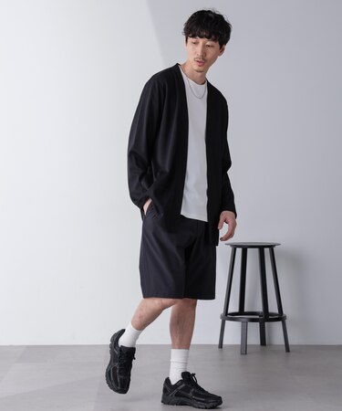 ダブルジャージー着流しカーディガン 24AW