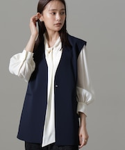 イージーケアダブルクロス ジレ(セットアップ可)