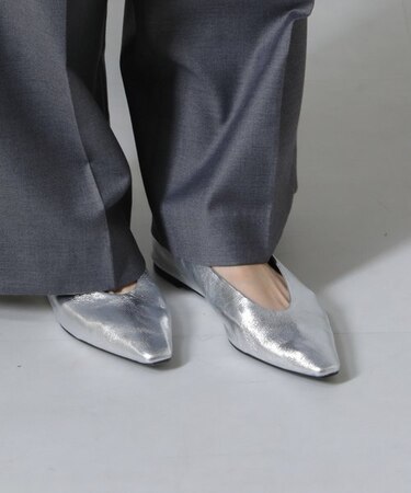 Azur/ポインテッドフラットパンプス