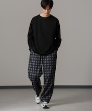 オリジナルパターンイージーパンツ