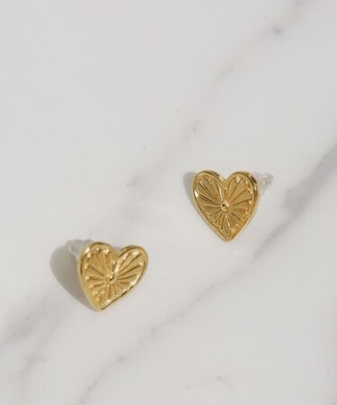 Chibi Jewels/Heart Concho Earrings