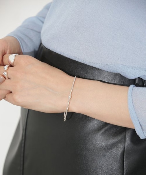 Nina&Jules Paris／2mm Beaded Bracelet