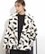 jakke／RITA COAT PAINTBRUSH PRINT