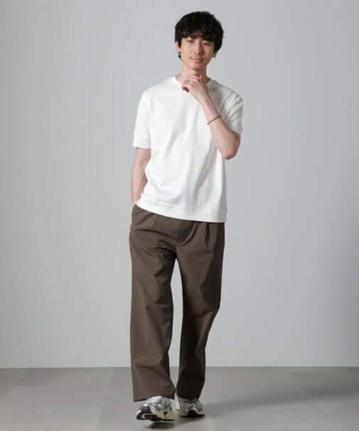 ｢FORMAL JERSEY｣クルーネックカットソー半袖