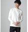 アンチスメルクルーネックTシャツ 長袖