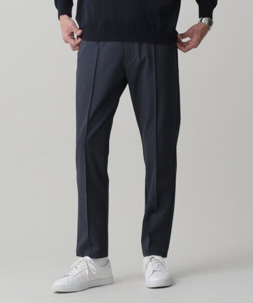 サイドリブストレッチイージーパンツ