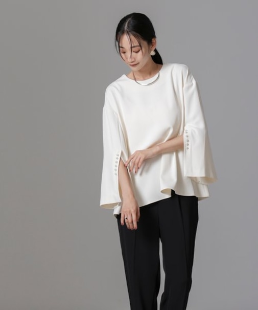 troisiemechaco／DOUBLE CLOTH セットアップパンツ