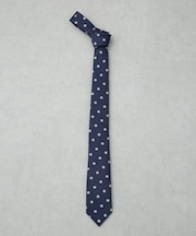京都ウォッシャブルドットネクタイ
