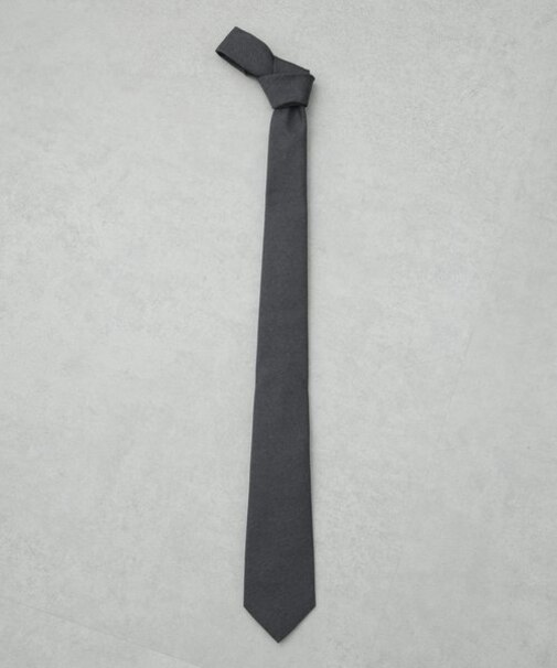 京都ウォッシャブルメランジソリッドネクタイ