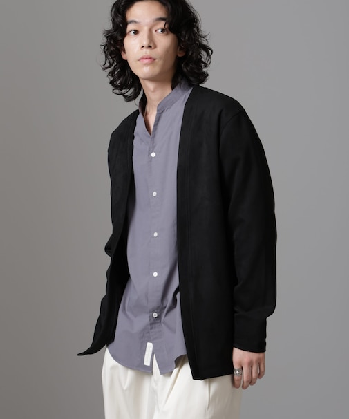 フェイクスエードトッパーカーディガン 24AW