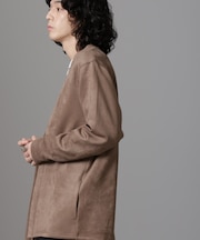 フェイクスエードトッパーカーディガン 24AW