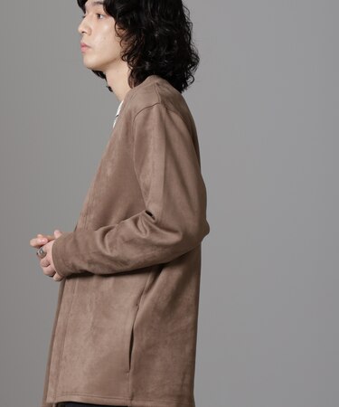 フェイクスエードトッパーカーディガン 24AW