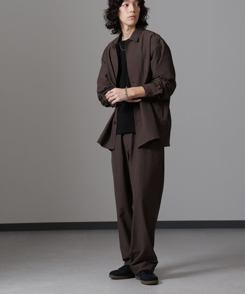 ストレッチワイドイージーパンツ(セットアップ可)