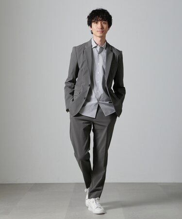 「Damerino」ナイロンストレッチトリコットセットアップ