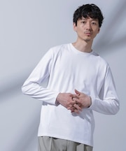 Anti Soaked(R)汗染み防止 クルーネックTシャツ 長袖