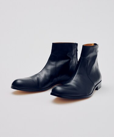 PADRONE THE STANDARD LINE／別注 BACK ZIP BOOTS ／ バックジップブーツ