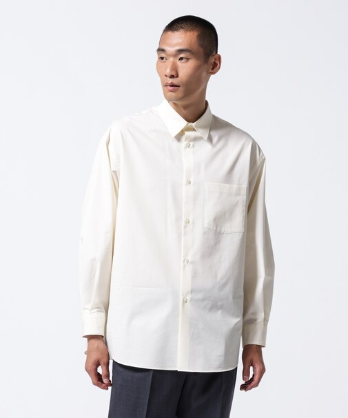 「ASSEMBLANC」タイニーカラーオーバーサイズシャツ