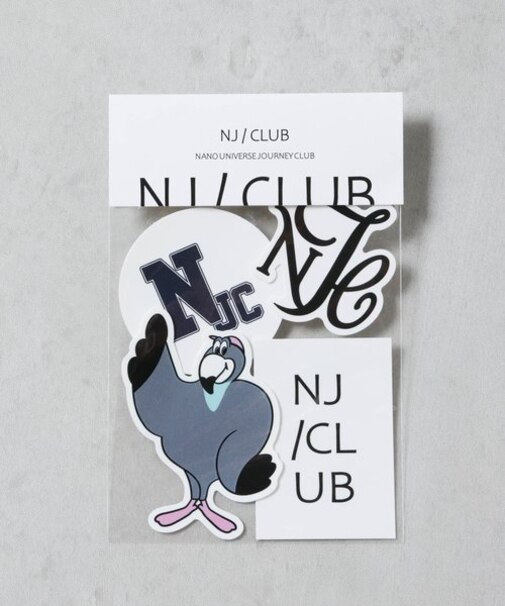 「NJ／CLUB」CARRYSTOCKKIT&BAG ステッカーセット