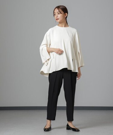 troisiemechaco/ダブルクロス セットアップパンツ