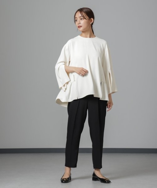 troisiemechaco/ダブルクロス セットアップパンツ