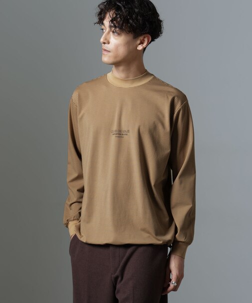 ｢NJ／CLUB｣PARKSTOCK ボーダーロングスリーブTシャツ