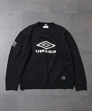 HOTEL PALACE(オテルパラス)xアンブロ ストレッチシャギークルーネックセーター