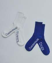 ｢Commonuse｣2-pack ジャガードソックス