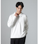 WEB限定／ストレッチテレコハーフジッププルオーバー 長袖