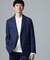 「N JACKET PREMIUM」RENU(R)ウール混洗えるサキソニージャケット(セットアップ可)