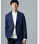 「N JACKET PREMIUM」RENU(R)ウール混洗えるサキソニージャケット(セットアップ可)