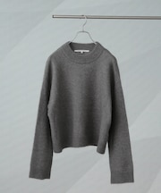 SECOND FEMALE／Brook Knit DropShoulder O-Neck