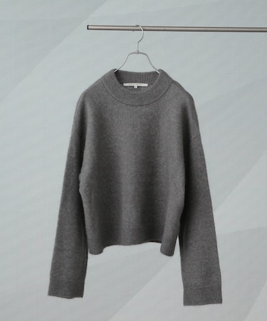 SECOND FEMALE／Brook Knit DropShoulder O-Neck