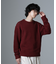 WEB限定／模様編みクルーネックニット