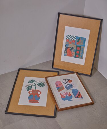 ｢Toyameg｣modern academic ポスター(アーティスト本人の直筆サイン入り)