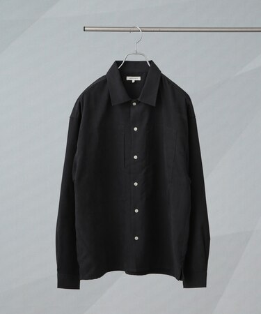 NORMANBROS／NORMANBROS 別注 ワイドポケット ピーチ起毛シャツ