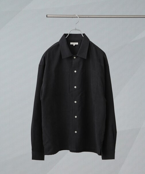 NORMANBROS／NORMANBROS 別注 ワイドポケット ピーチ起毛シャツ