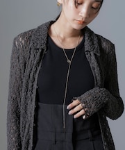 2リングラリエットネックレス