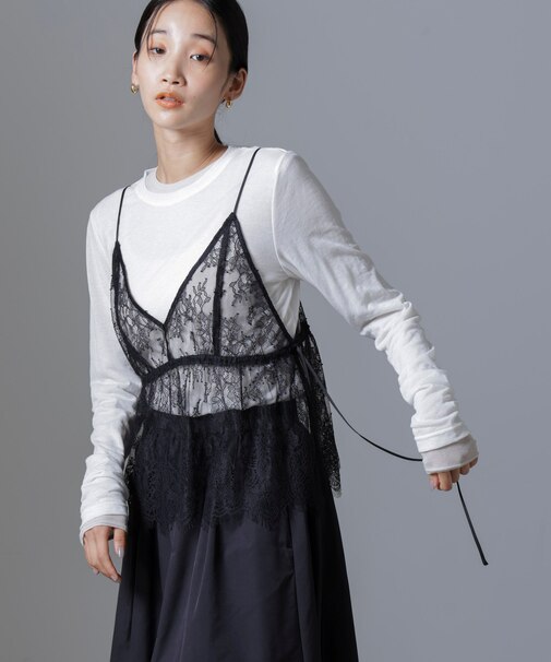 レースキャミブラウス