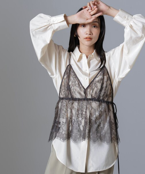 レースキャミブラウス