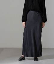 キュプラビスコースバイアススカート