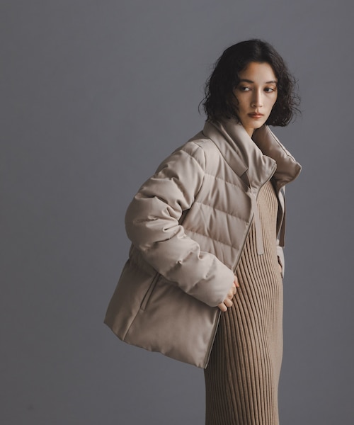 LB.03／西川ダウン(R)／ボリュームドロストダウン｜ナノ・ユニバースの