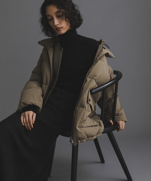 モール接結Uネックフォルムワンピース｜ナノ・ユニバースの通販｜&mall