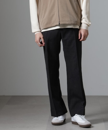 ツイードテーパードパンツ(セットアップ可)