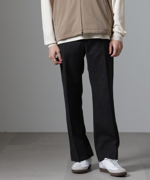 ツイードテーパードパンツ(セットアップ可)