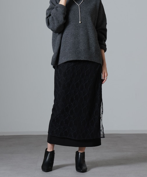 レースエプロンセットスカート