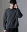 AQUA ウールカシミヤクルーネックプルオーバー